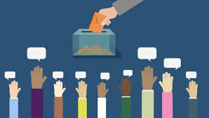 Begin arrive Democrat staff.